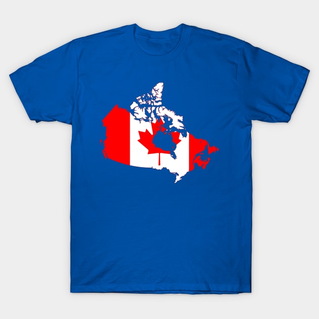 Canada flag T-Shirt by jazzulan